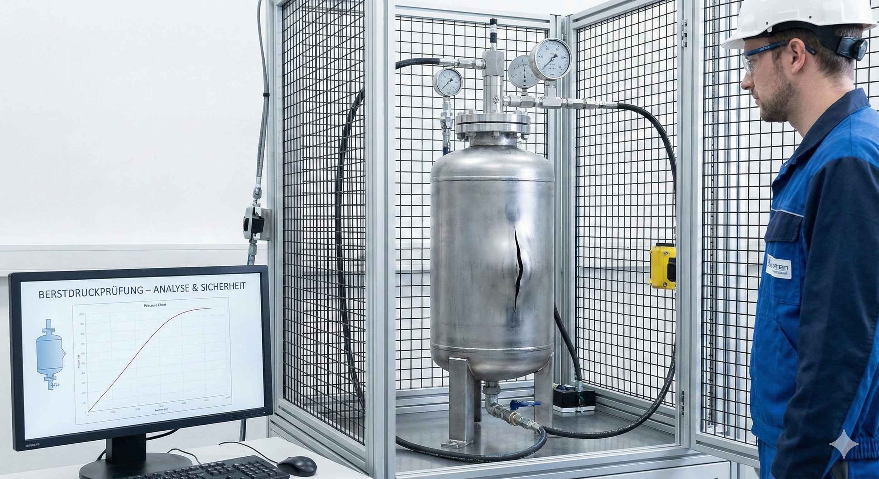 Berstdrucksimulation für Druckgeräte: Sicherheit früh nachweisen