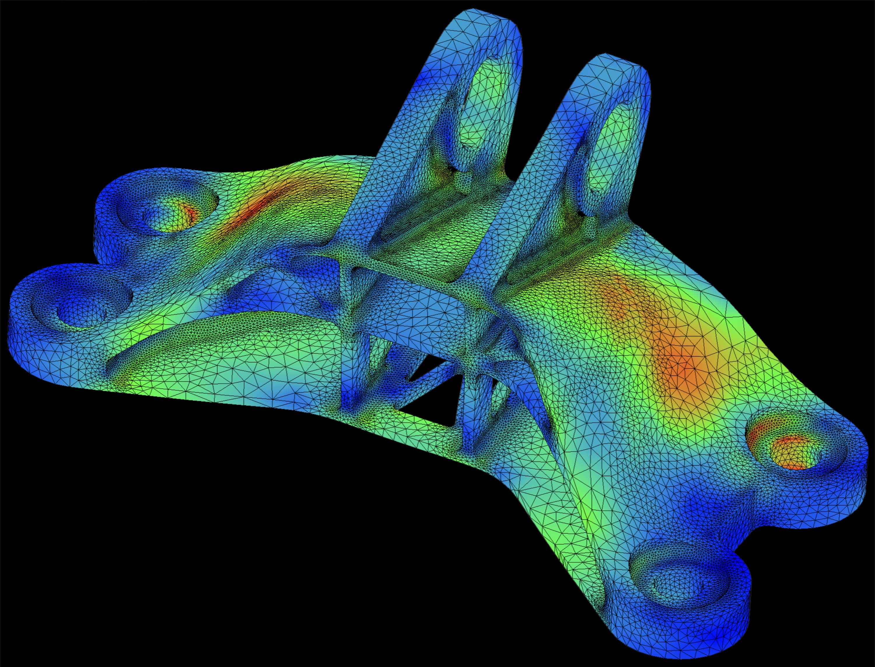 FEM simulation: Gelenkverbinder